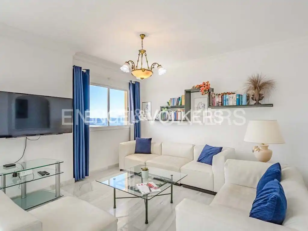 Wohnzimmer von Wohnung zum Verkauf in Santiago del Teide mit Terrasse und Schwimmbad