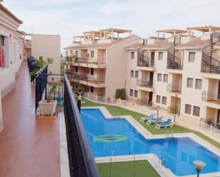 Vista exterior de Àtic en venda en Águilas amb Terrassa, Moblat i Forn