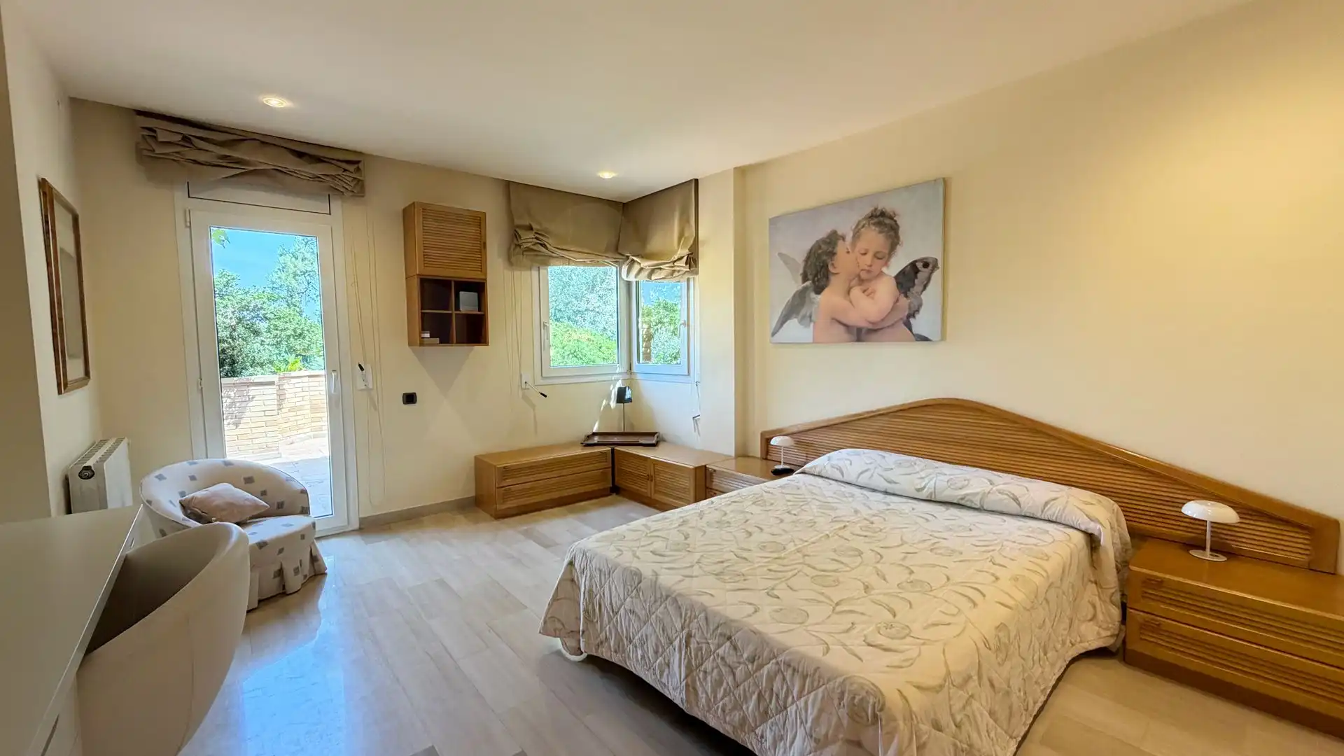Dormitori de Casa o xalet en venda en Sant Cugat del Vallès amb Aire condicionat, Calefacció i Terrassa