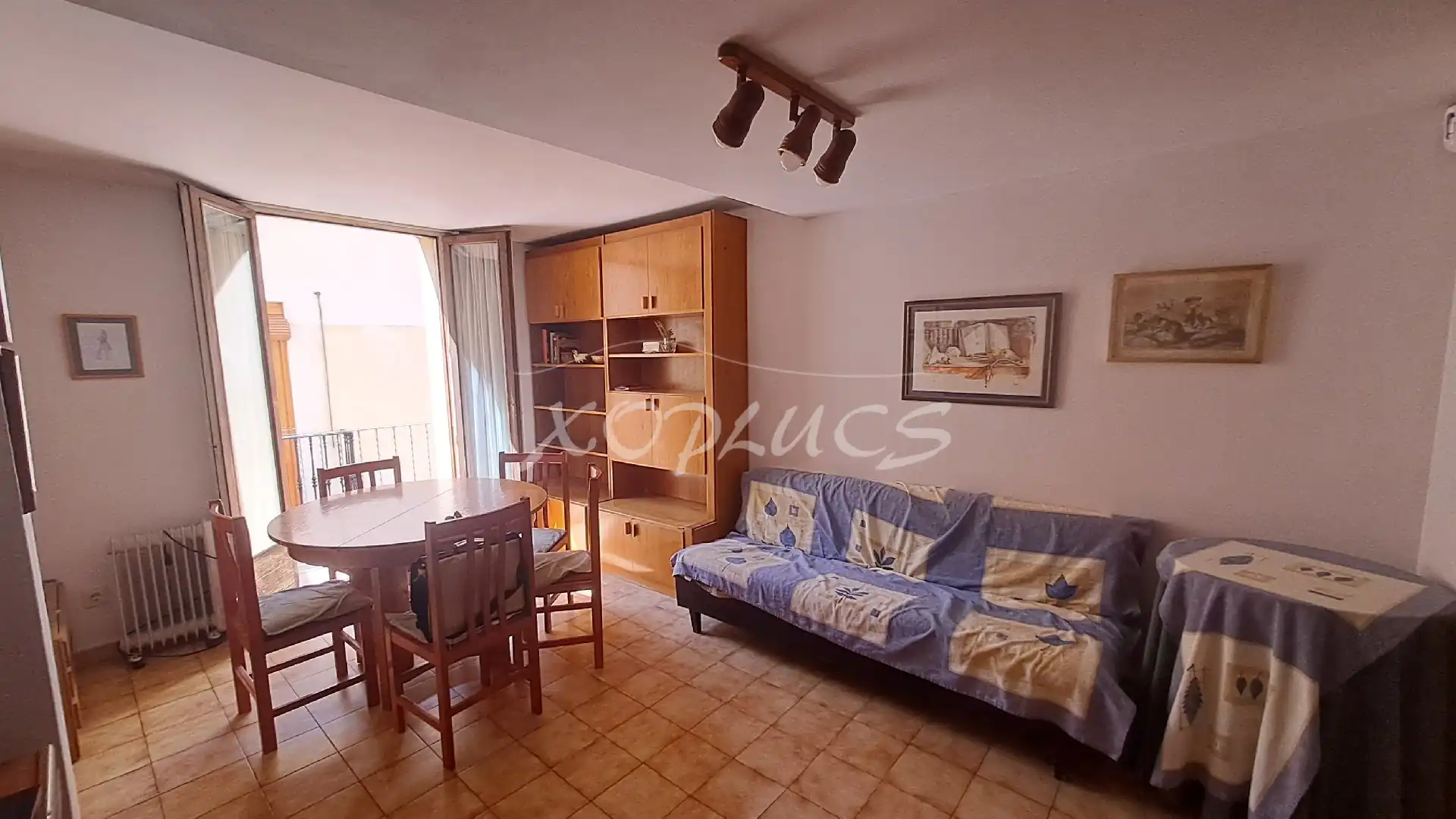 Sala de estar de Piso en venta en Berga con Amueblado