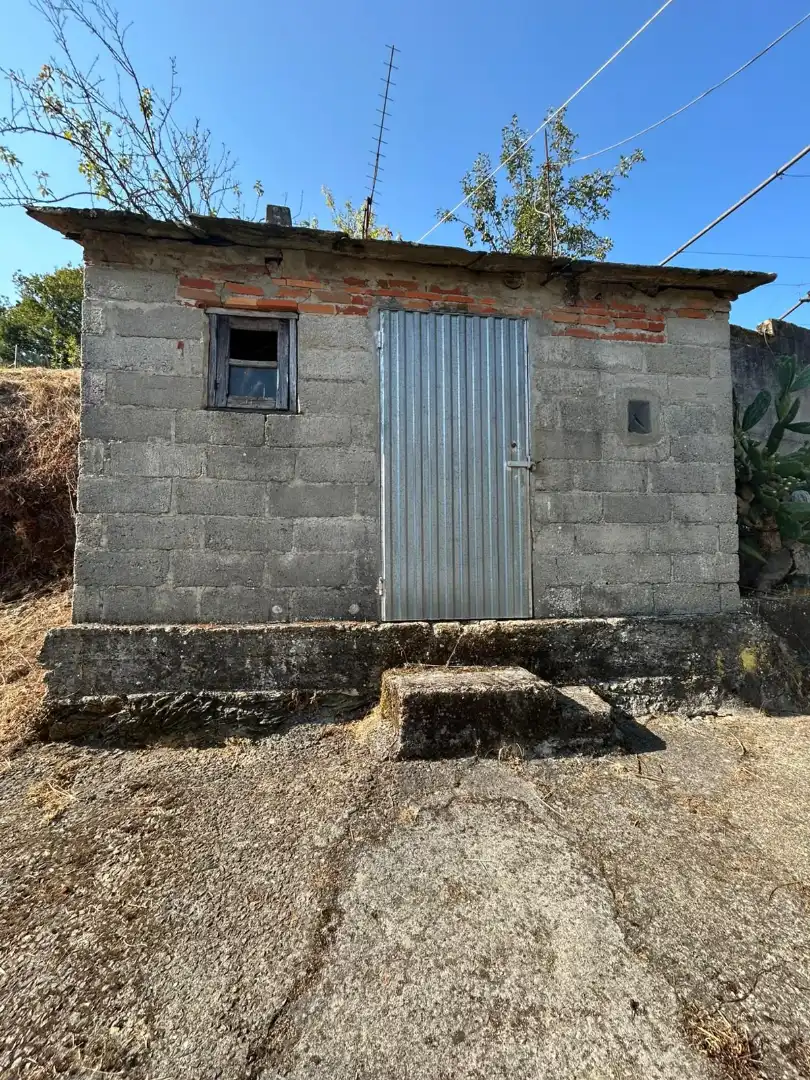 Vista exterior de Casa o chalet en venta en O Irixo con Calefacción, Jardín privado y Trastero