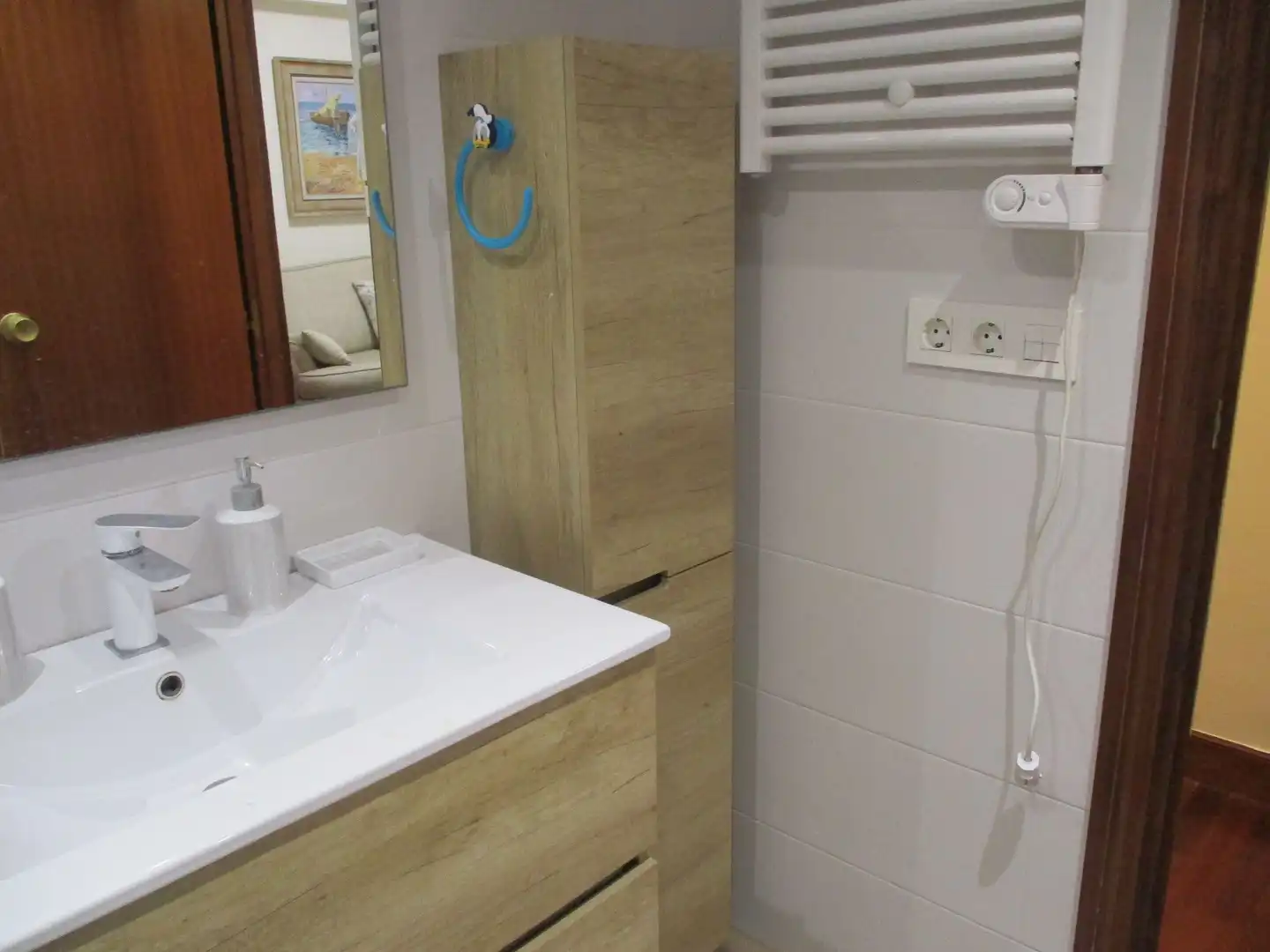 Baño de Piso de alquiler en Donostia - San Sebastián  con Calefacción, Terraza y Amueblado