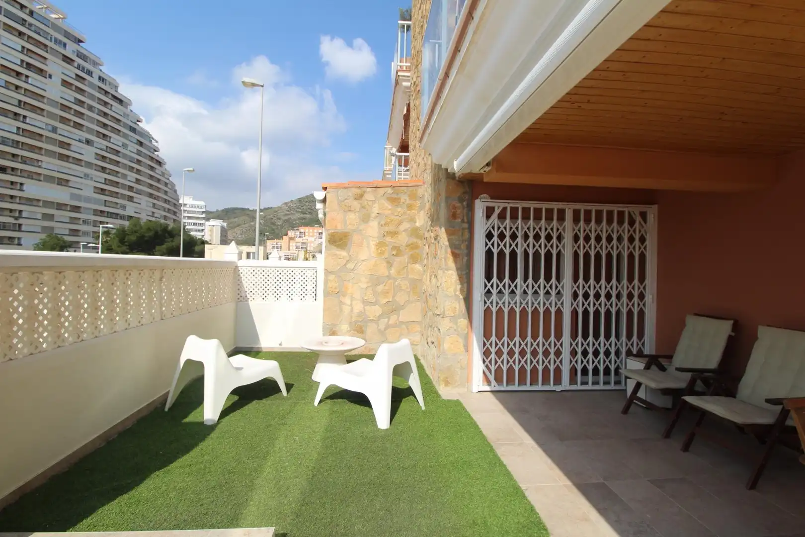 Jardín de Apartamento en venta en Cullera con Calefacción, Jardín privado y Terraza