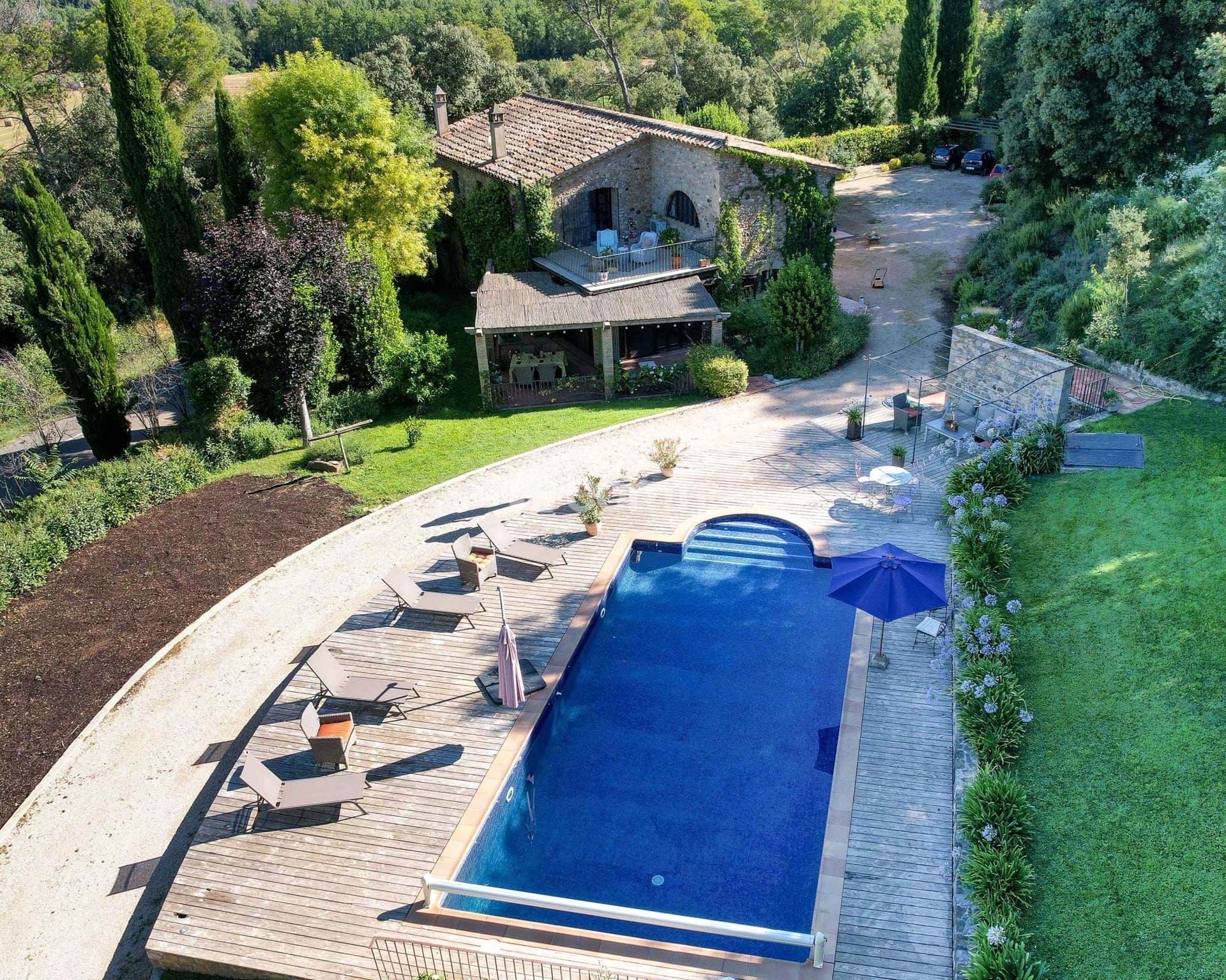 Swimming pool of House or chalet for sale in Esponellà  with Heating, Terrace and Storage room