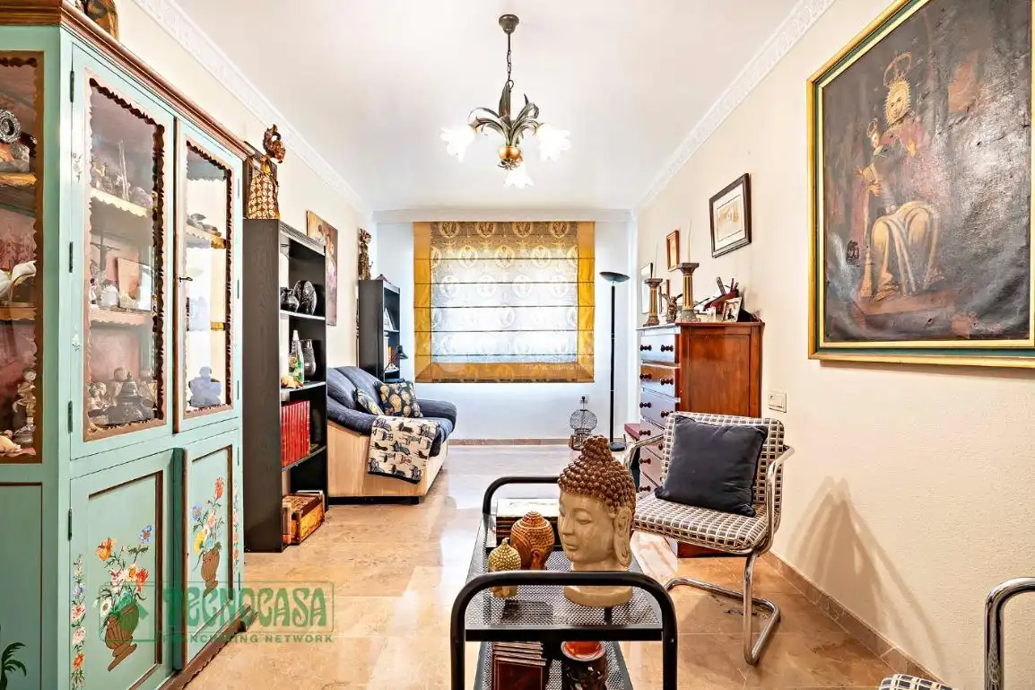 Living room of Flat for sale in Roquetas de Mar  with Air Conditioner, Heating and Terrace