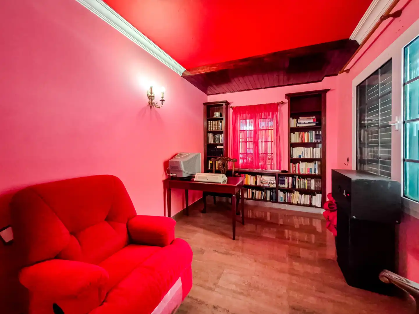 Living room of Houses for sale in Santa Brígida  with Private garden, Terrace and Storage room