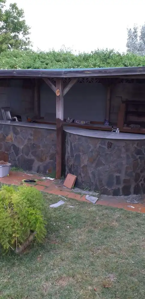 Vista exterior de Finca rústica en venta en Carmona con Jardín privado y Piscina