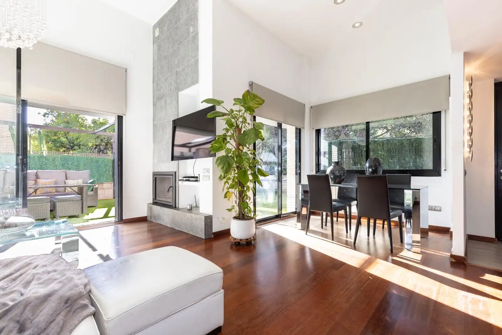 Sala de estar de Casa adosada en venta en Cambrils con Aire acondicionado, Calefacción y Jardín privado
