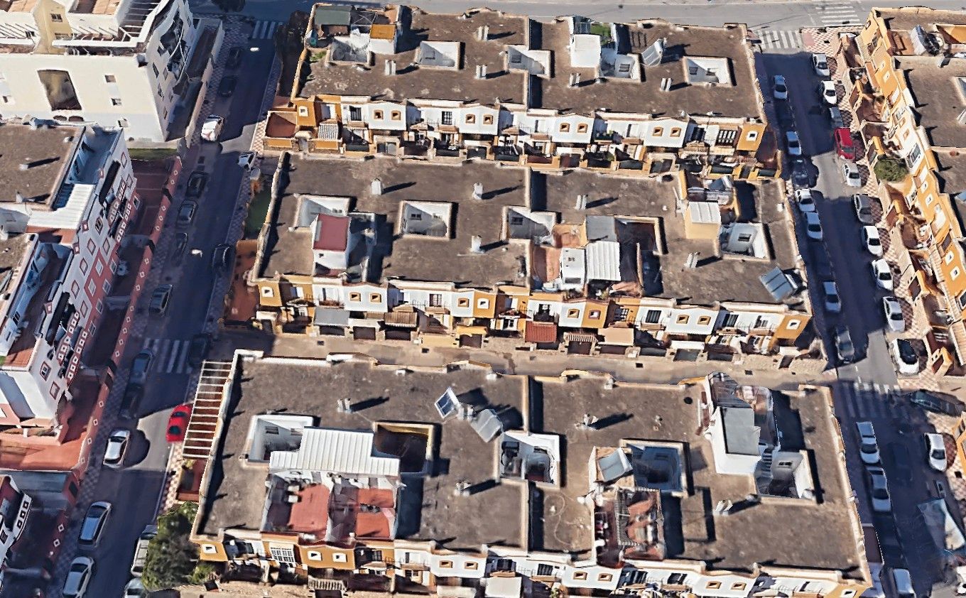 Vista exterior de Casa adosada en venda en Sanlúcar de Barrameda