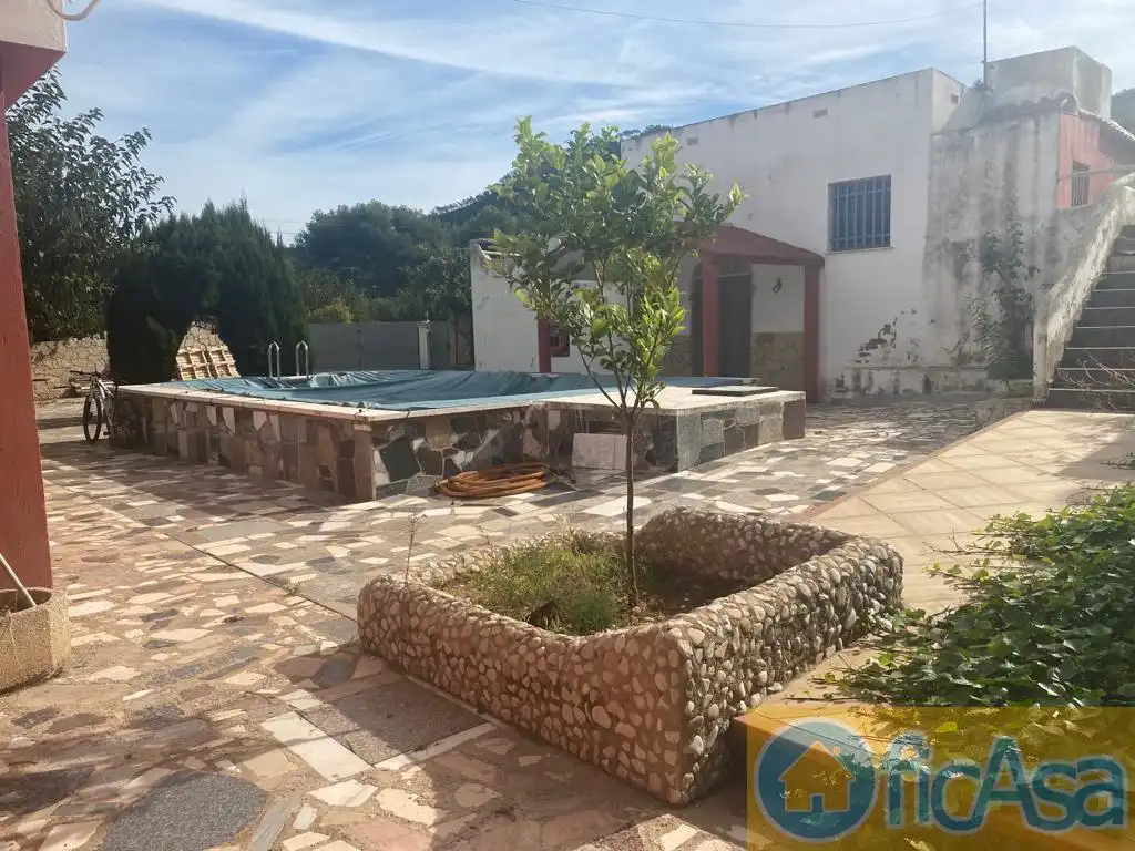 Jardín de Casa o chalet en venta en La Pobla de Tornesa con Terraza, Trastero y Piscina