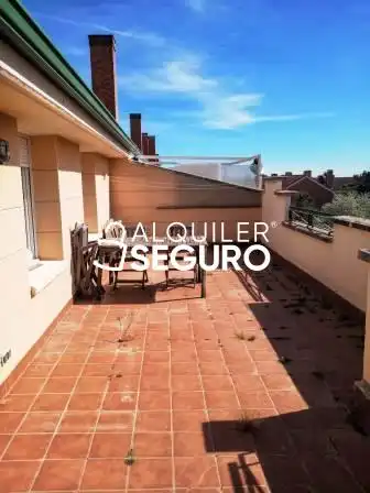 Terrace of Attic for rent in Zaratán  with Heating, Terrace and Storage room