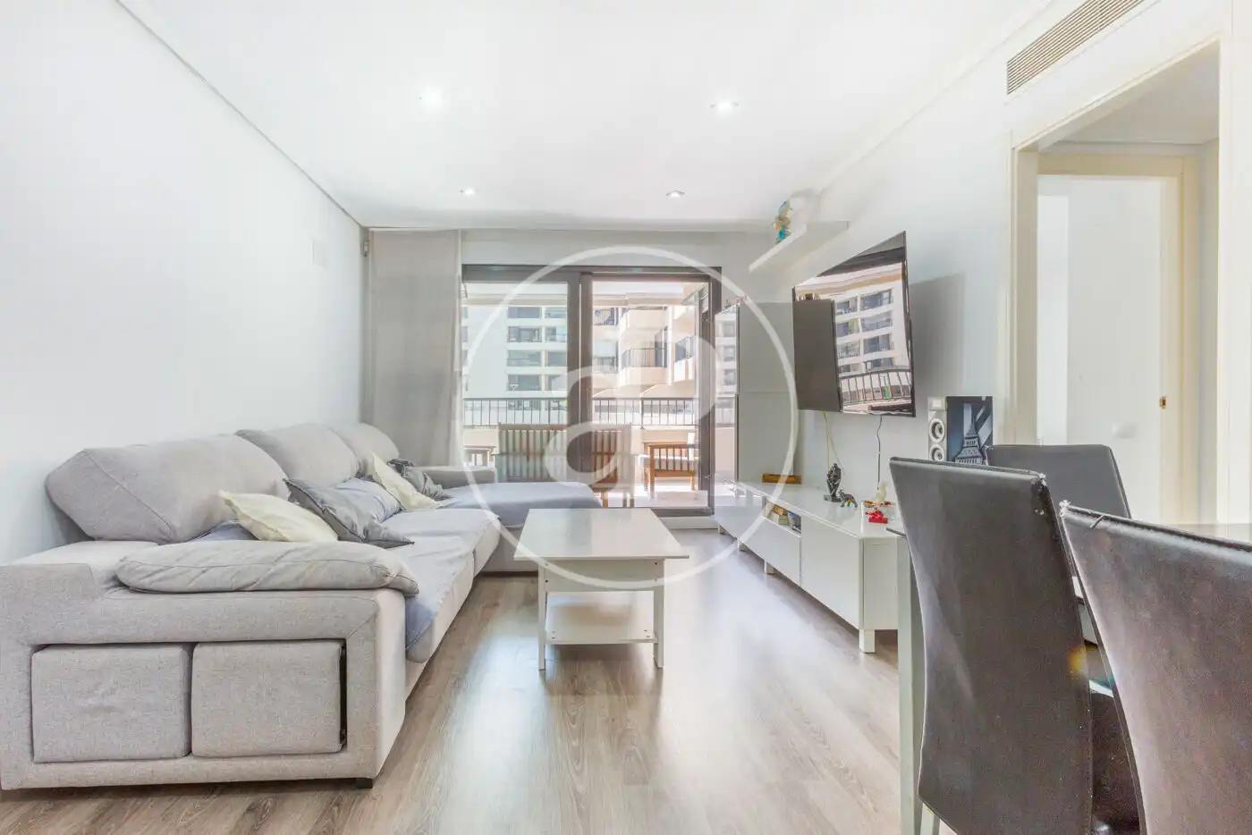 Sala de estar de Piso en venta en Alboraya con Aire acondicionado, Calefacción y Jardín privado