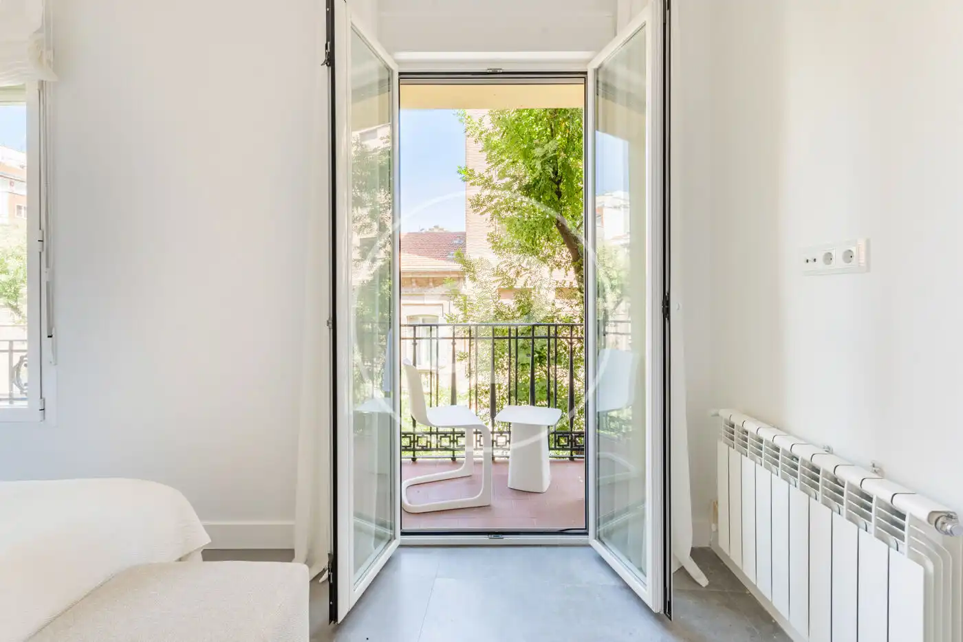 Balcony of Flat for sale in Madrid  with Air Conditioner, Heating and Balcony