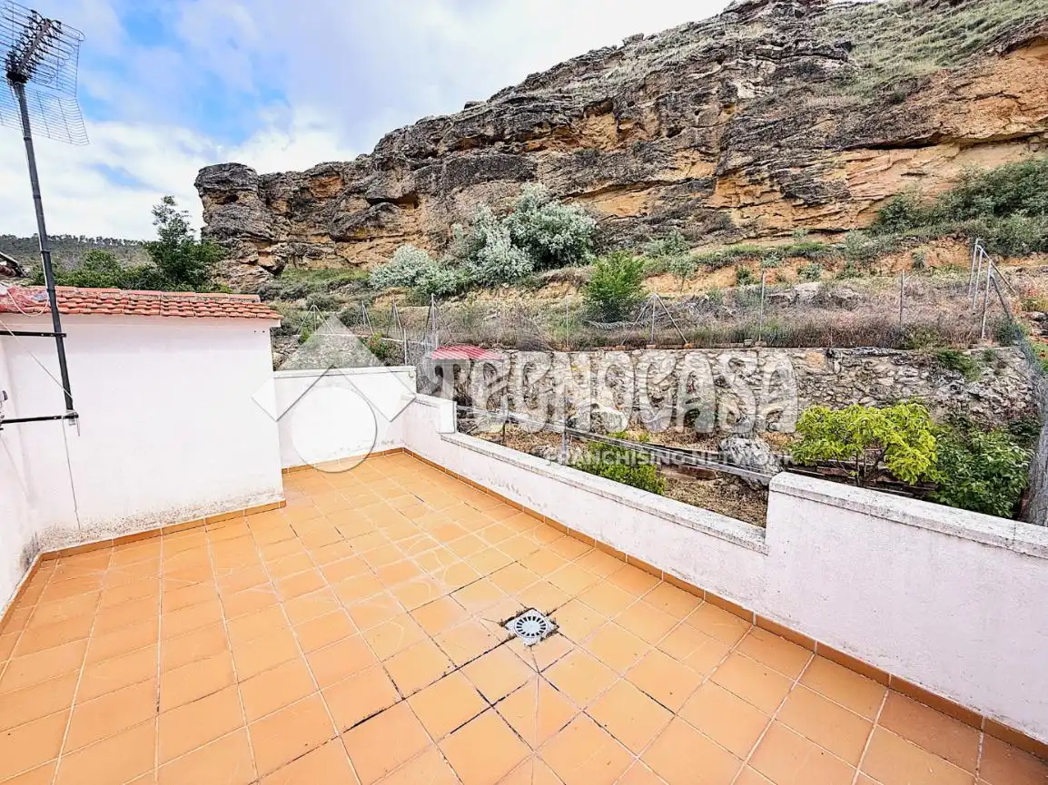 Terraza de Finca rústica en venta en Huete con Calefacción, Jardín privado y Terraza