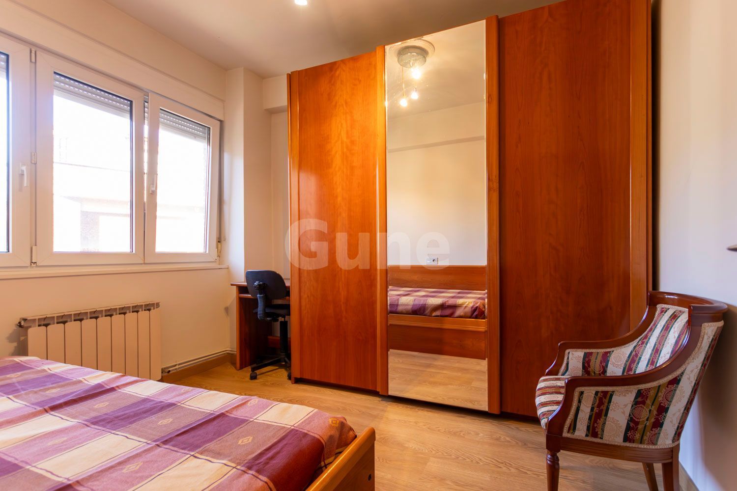 Bedroom of Flat for sale in Legazpi  with Heating, Terrace and Storage room