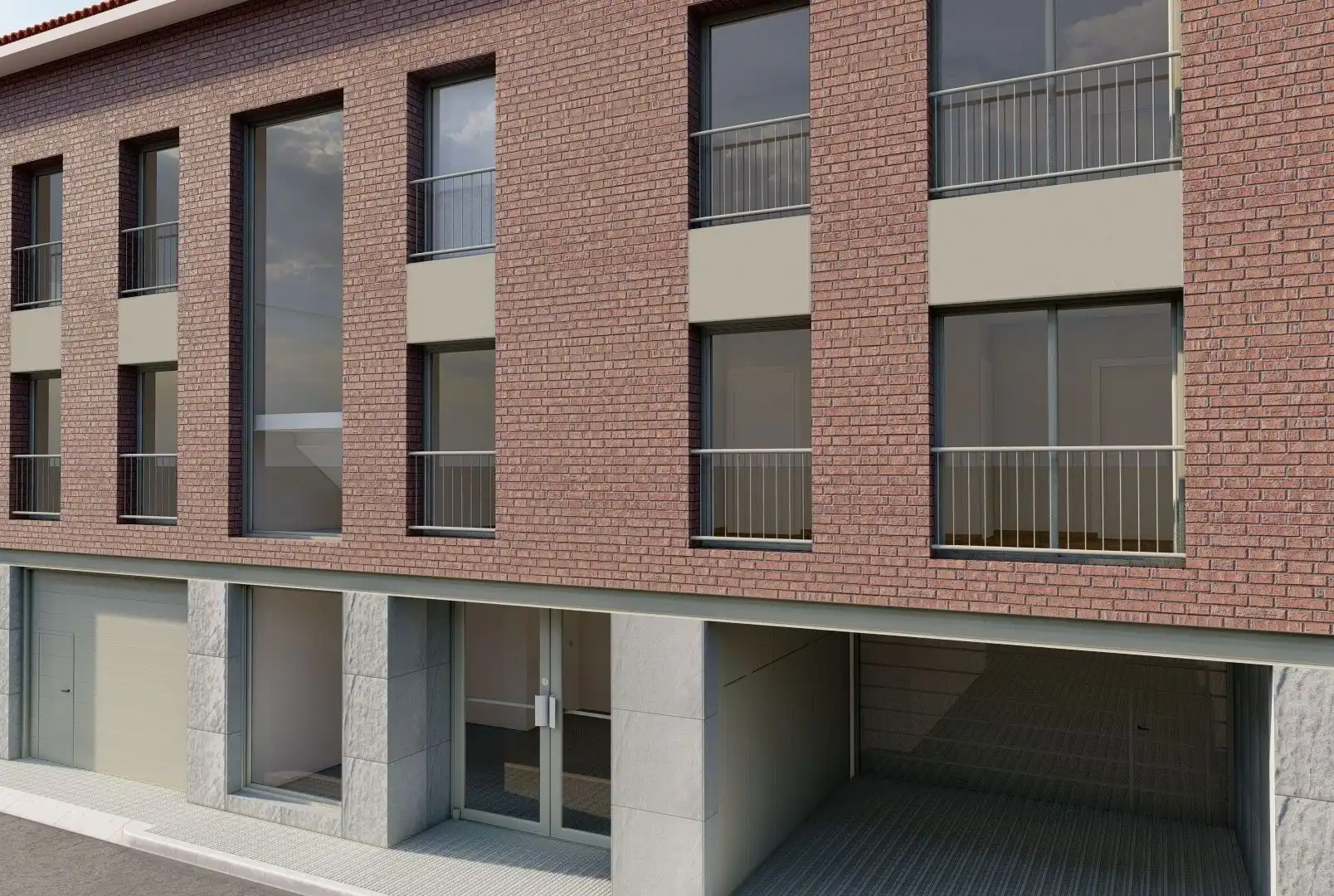 Exterior view of Flat for sale in Igualada  with Heating, Private garden and Terrace