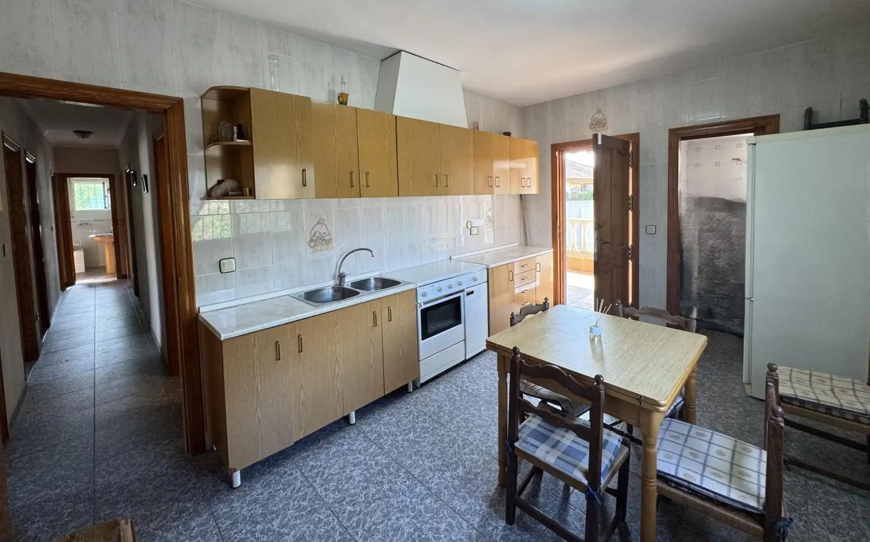Cocina de Casa o chalet en venta en Cartagena con Jardín privado, Amueblado y Alarma