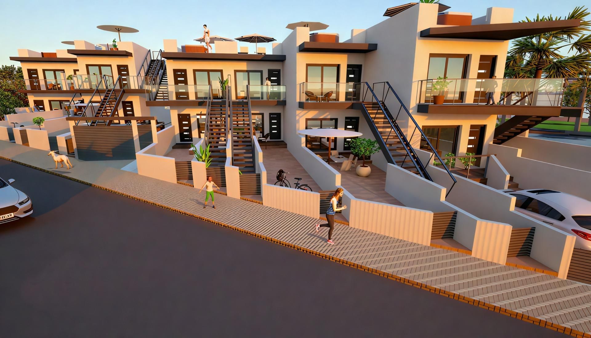 Exterior view of Attic for sale in Mazarrón  with Terrace