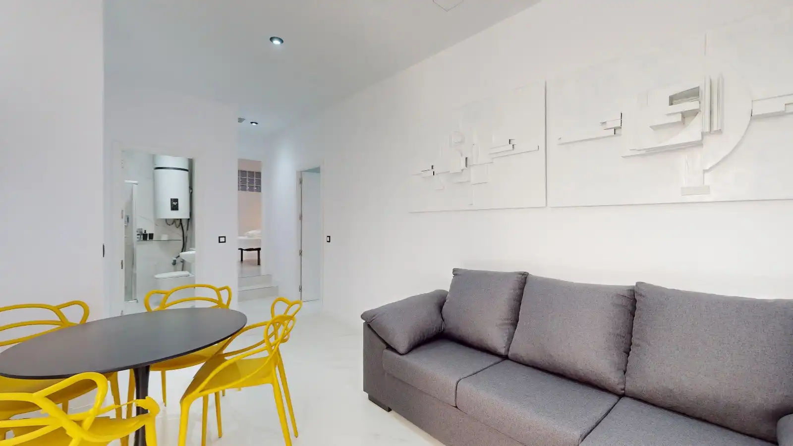 Sala de estar de Apartamento en venta en Algarrobo con Aire acondicionado