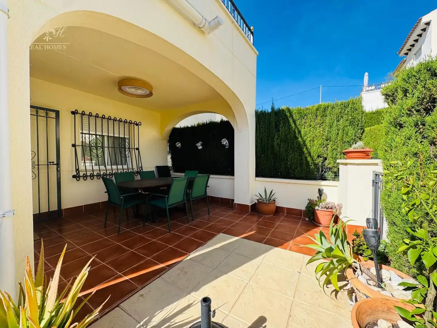 Terraza de Casa adosada de alquiler en Altea con Aire acondicionado, Terraza y Piscina