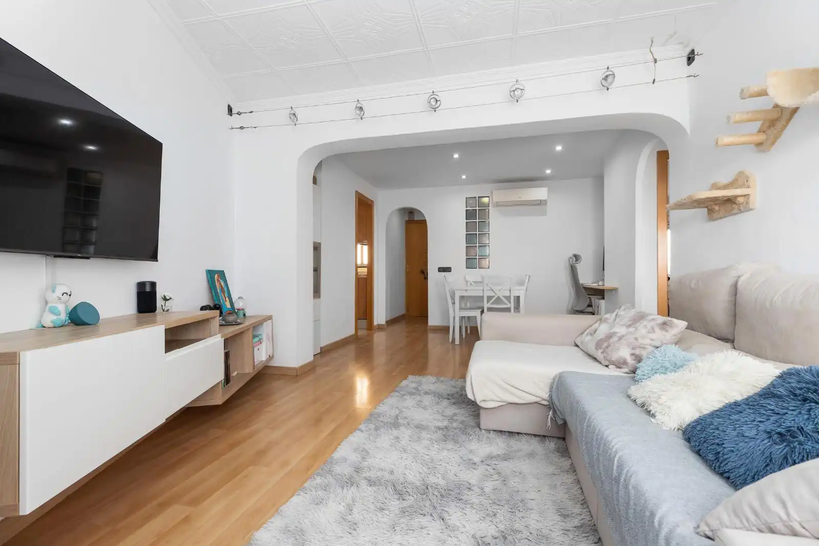 Sala de estar de Ático en venta en Parets del Vallès con Aire acondicionado