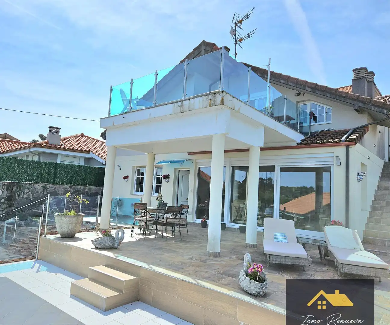 Terraza de Casa o chalet en venta en Limpias, Cantabria