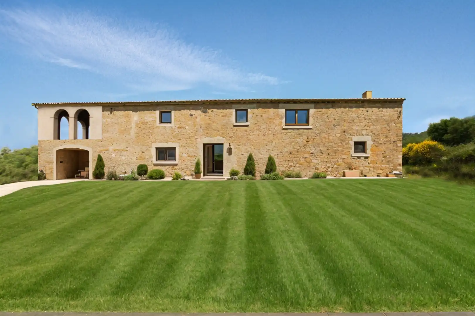 Casa rústica con jardín en venta en Can Sais