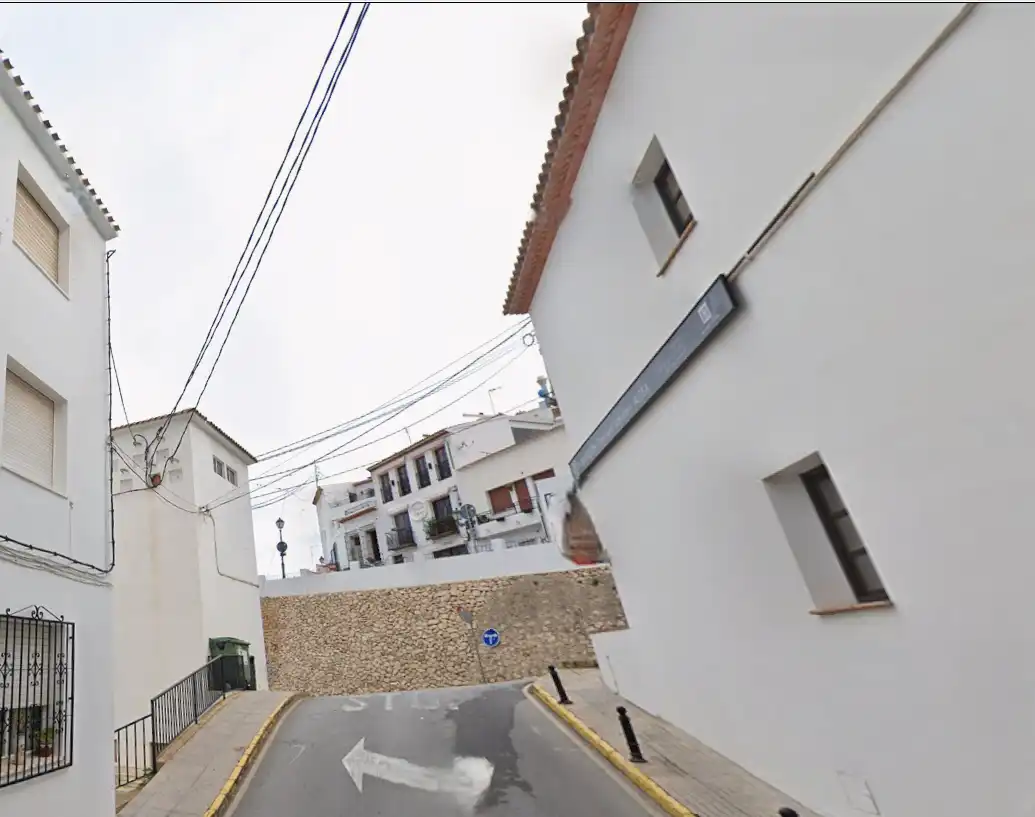 Vista exterior de Piso en venta en Altea
