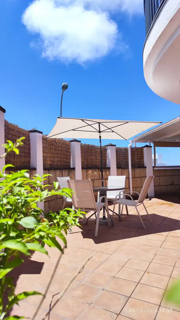 Terrasse von Einfamilien-Reihenhaus zur Miete in La Guancha mit Terrasse, Möbliert und Balkon