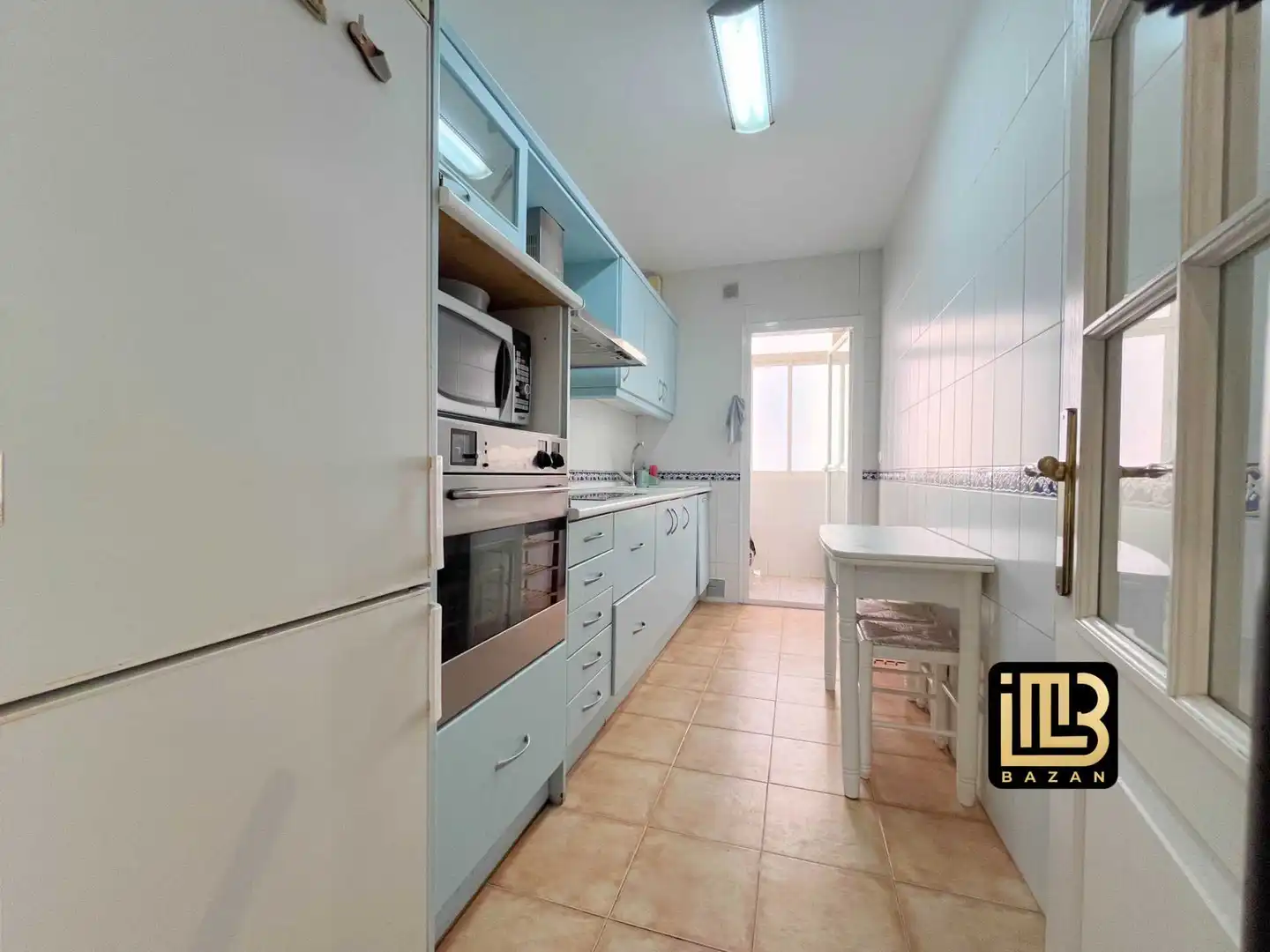 Cocina de Piso de alquiler en Málaga con Aire acondicionado, Terraza y Amueblado