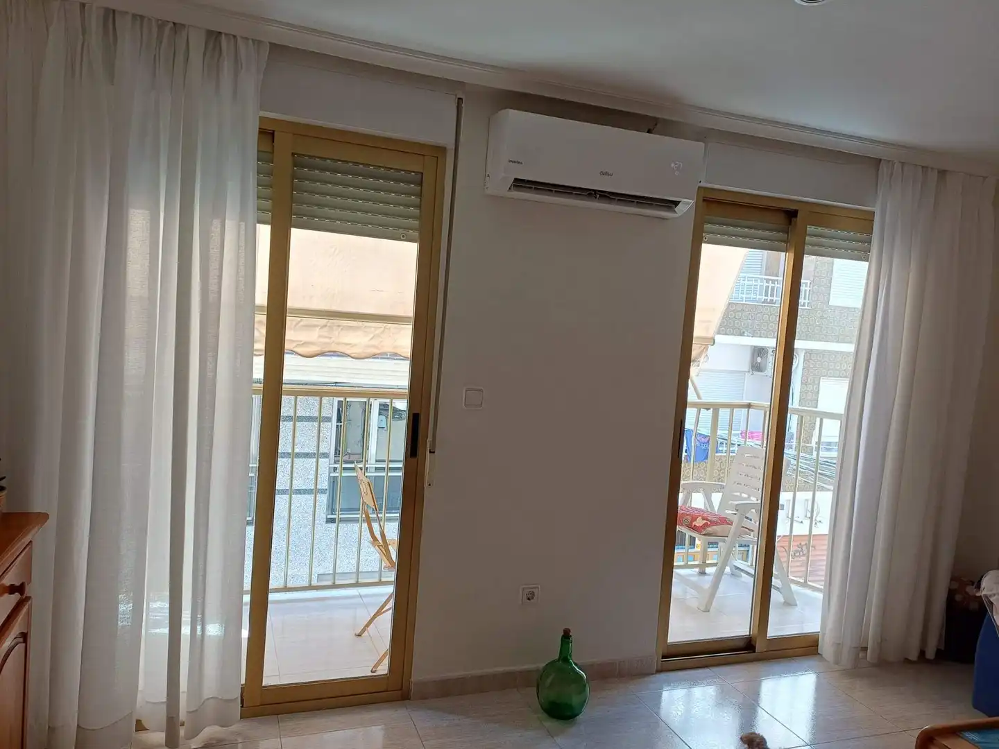 Terraza de Piso de alquiler en Santa Pola con Aire acondicionado, Terraza y Amueblado