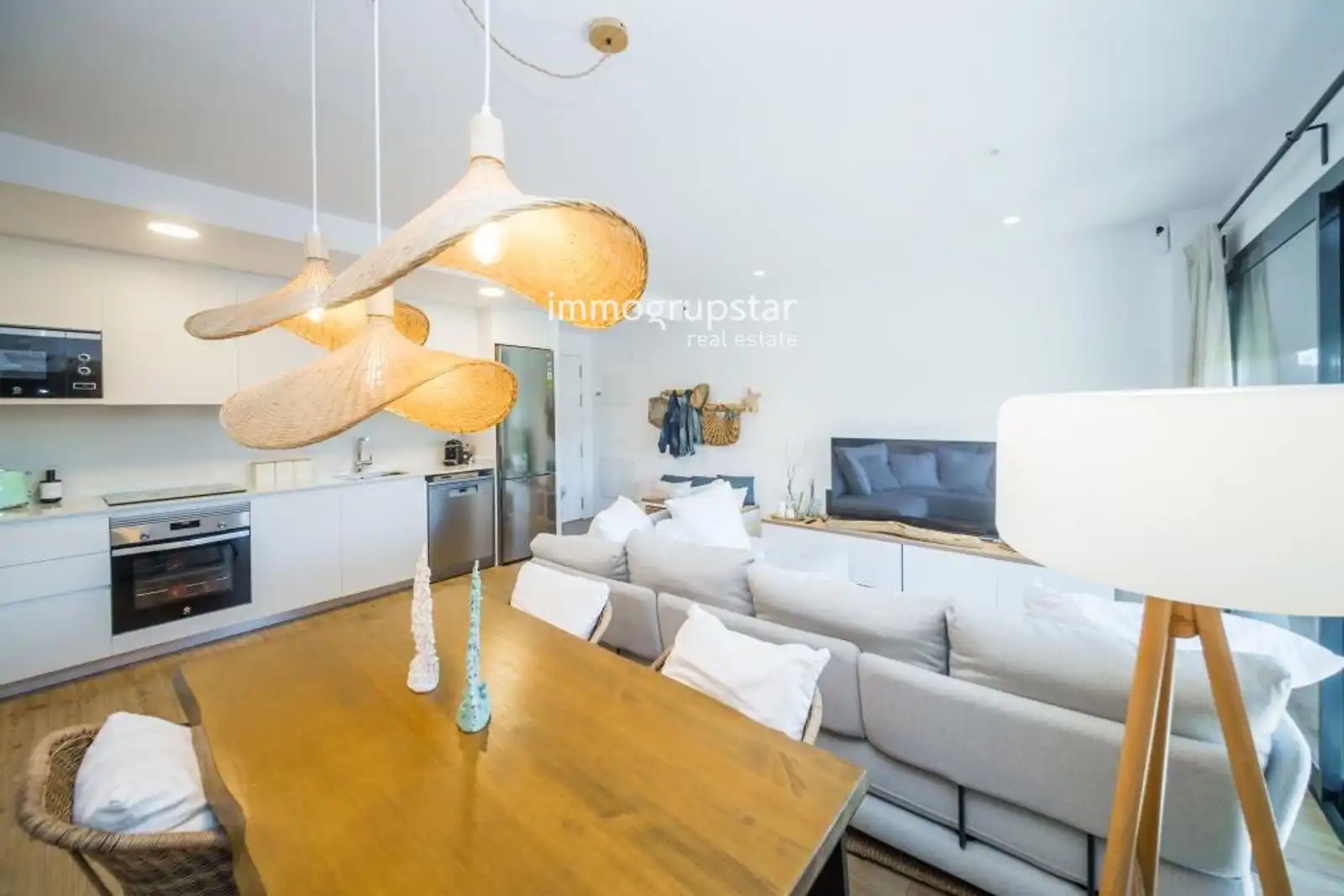 Sala d'estar de Apartament en venda en Calonge i Sant Antoni amb Aire condicionat, Calefacció i Terrassa