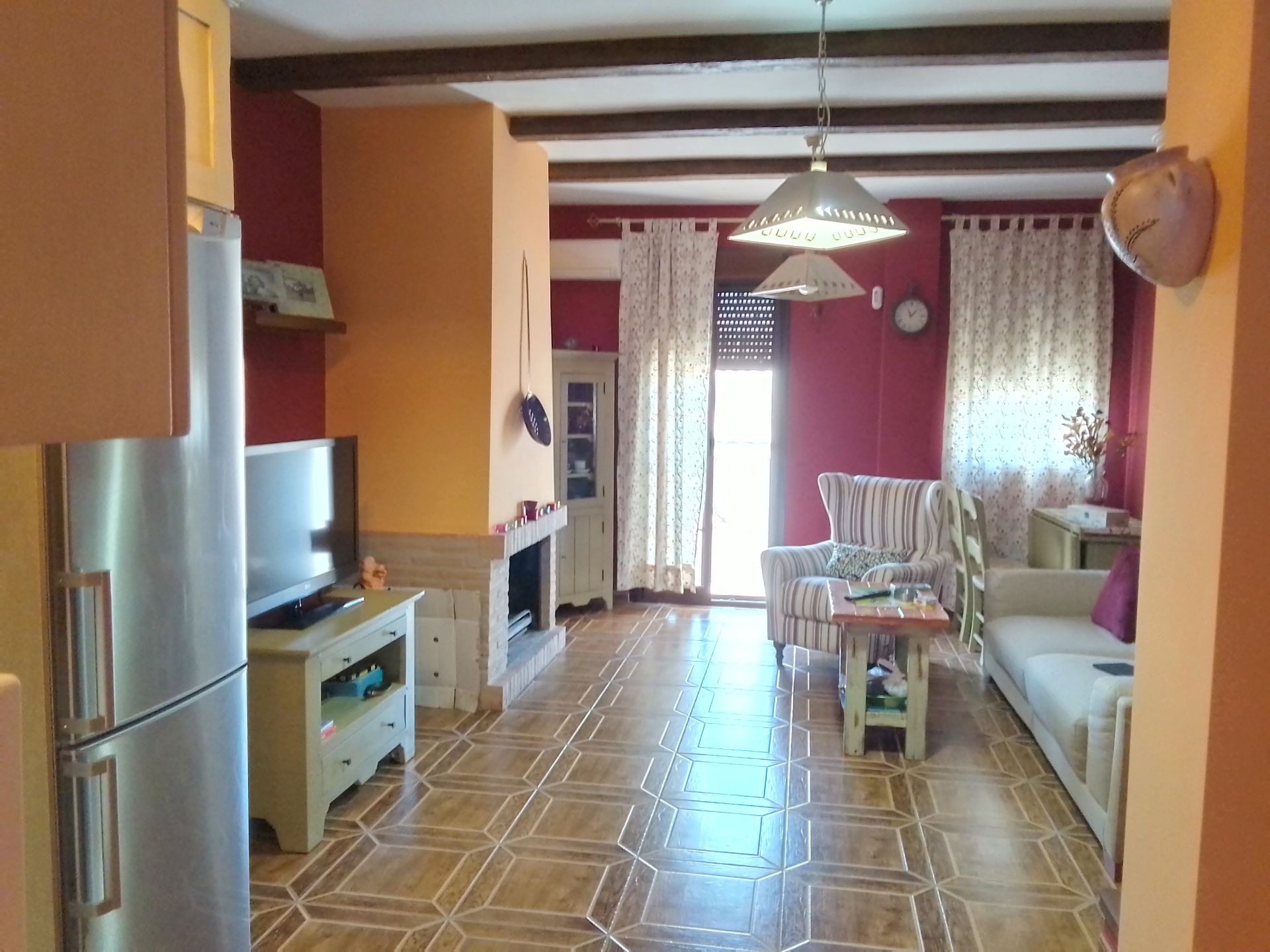 Sala de estar de Dúplex en venta en Benaocaz con Aire acondicionado, Amueblado y Lavadora