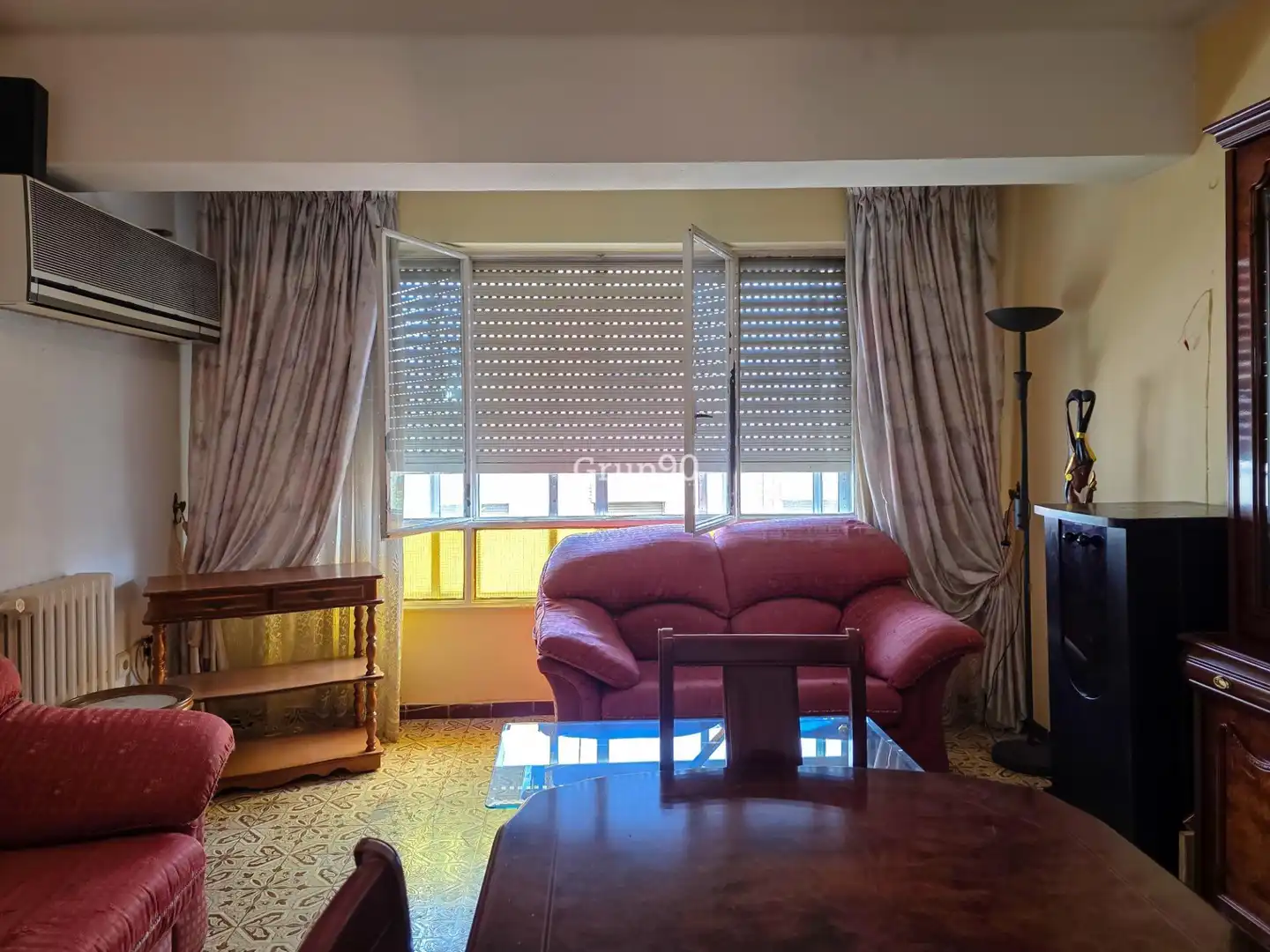Wohnzimmer von Wohnung zum Verkauf in Lleida mit Heizung, Abstellraum und Balkon