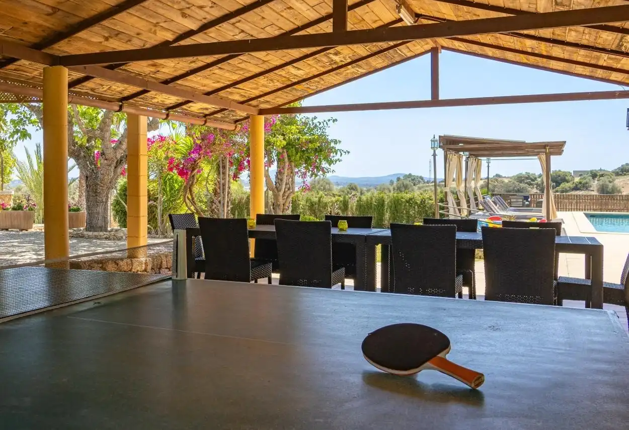 Casa rústica amb piscina en venda a Llubí, imagen 5