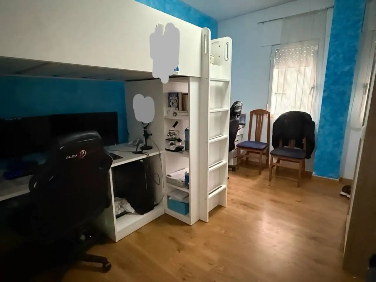 Bedroom of Flat for sale in Archena  with Air Conditioner and Balcony
