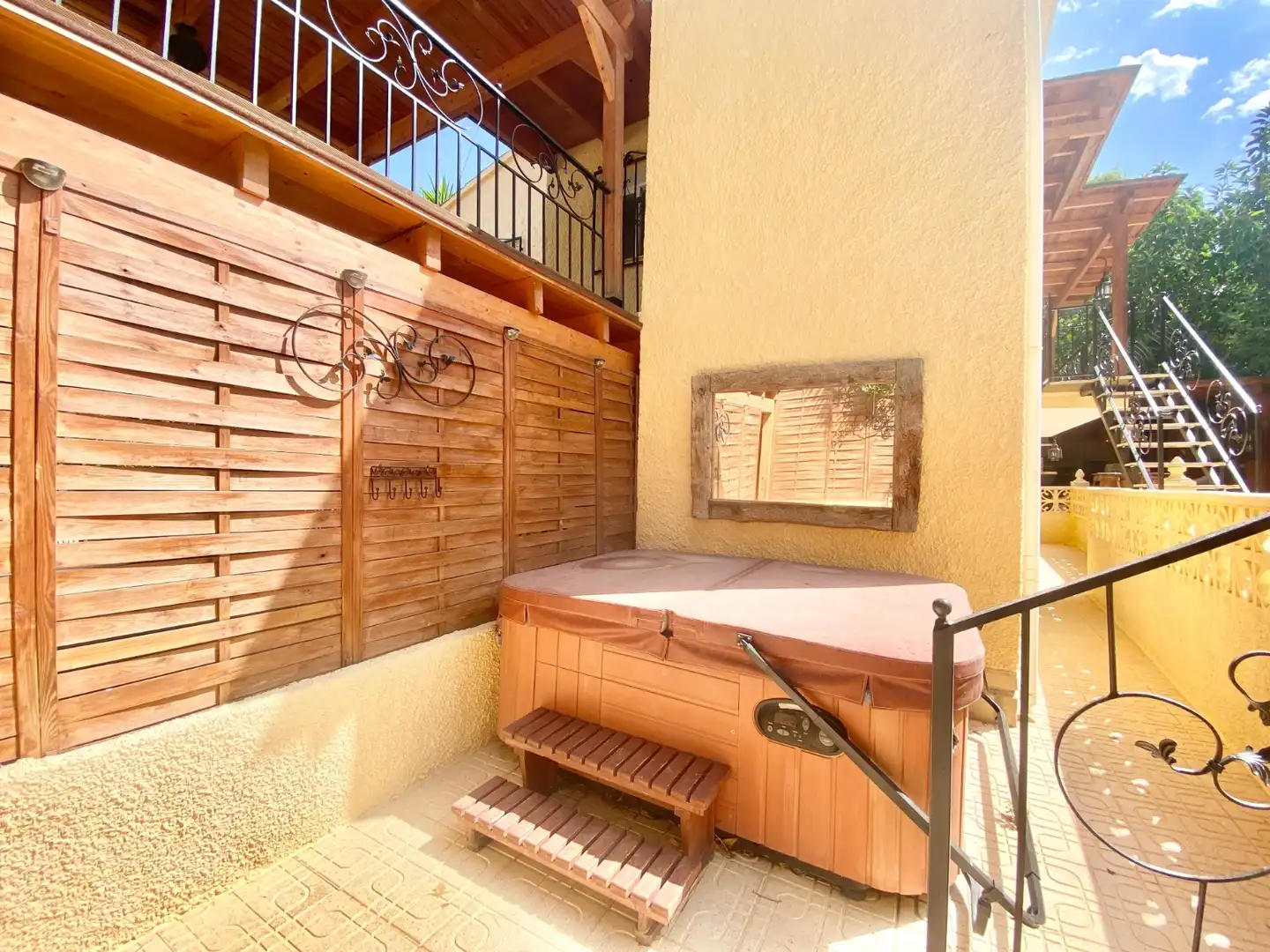 Terraza de Casa o chalet de alquiler en L'Alfàs del Pi con Aire acondicionado, Calefacción y Jardín privado