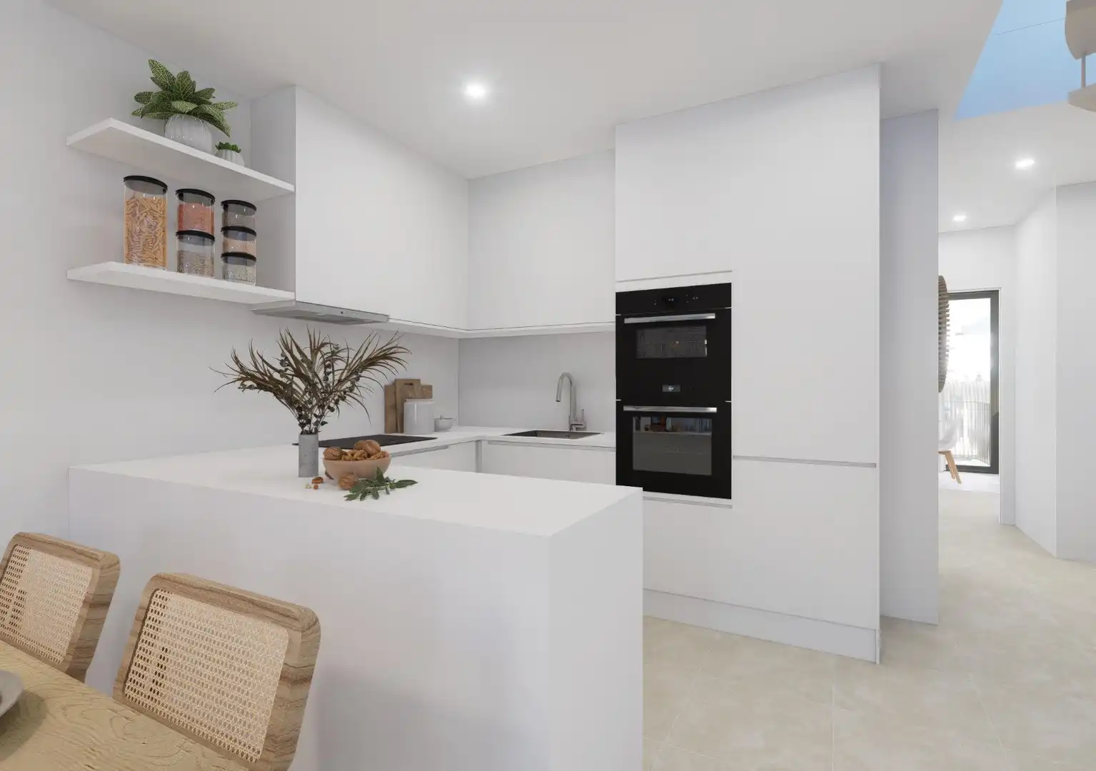 Cocina de Ático en venta en Inca con Aire acondicionado, Terraza y Trastero