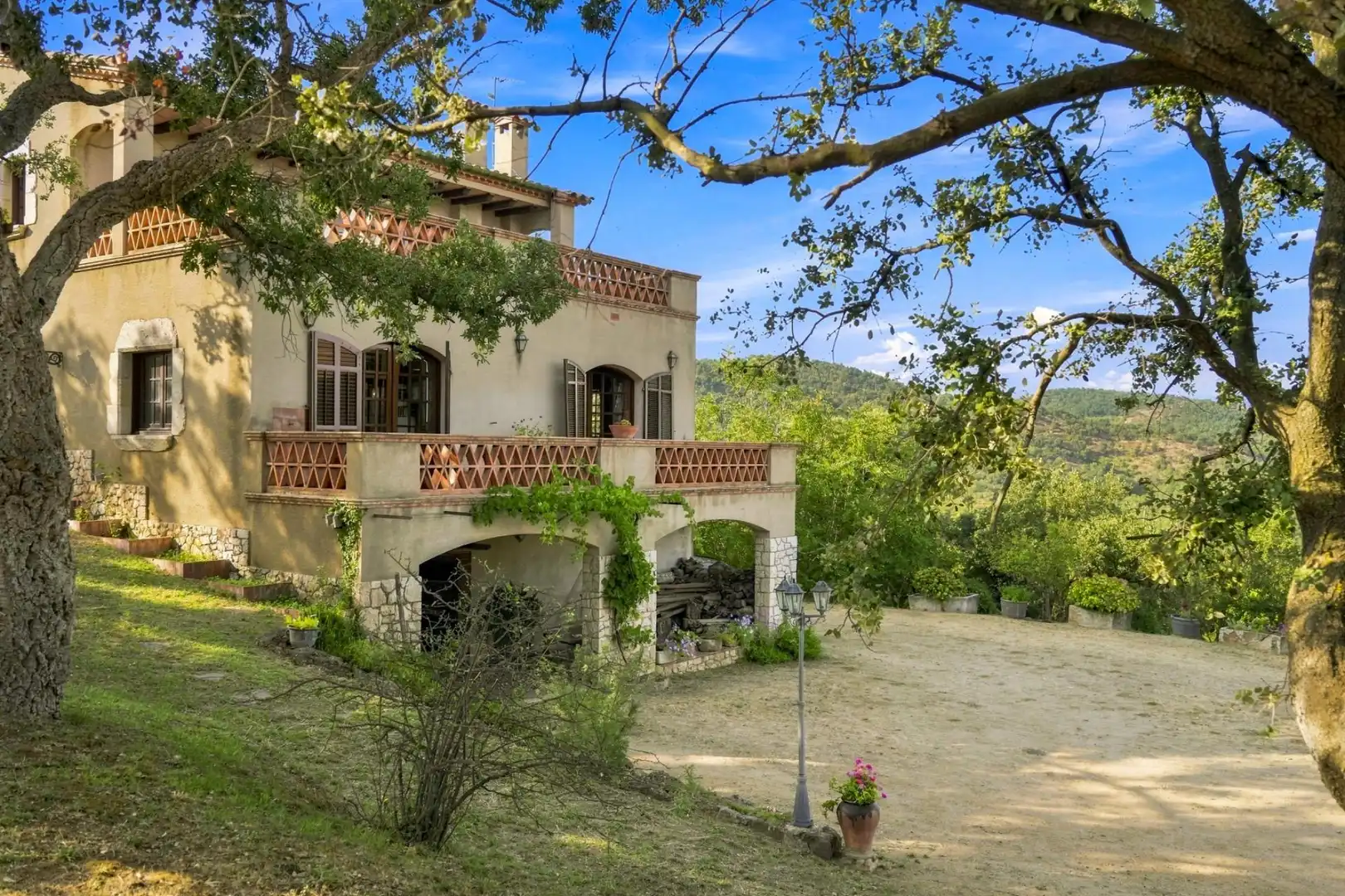 Exterior view of Houses for sale in Darnius  with Private garden, Storage room and Balcony