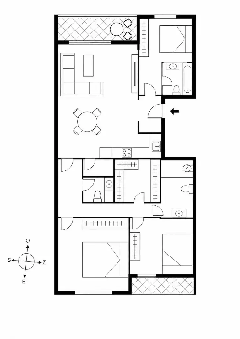 Wohnung zum Verkauf in Figueres mit Heizung, Parkett und Terrasse