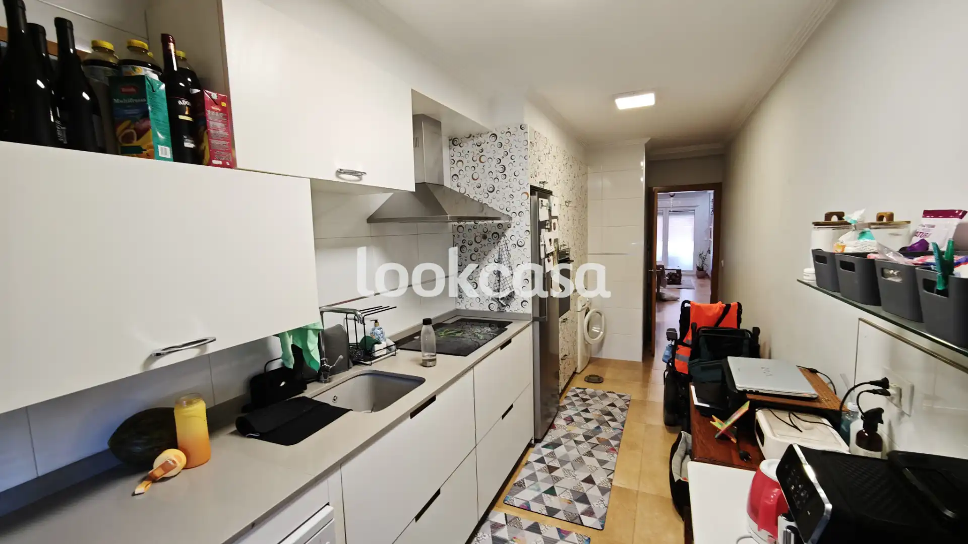 Cuina de Pis en venda en Ribadumia amb Calefacció, Parquet i Terrassa
