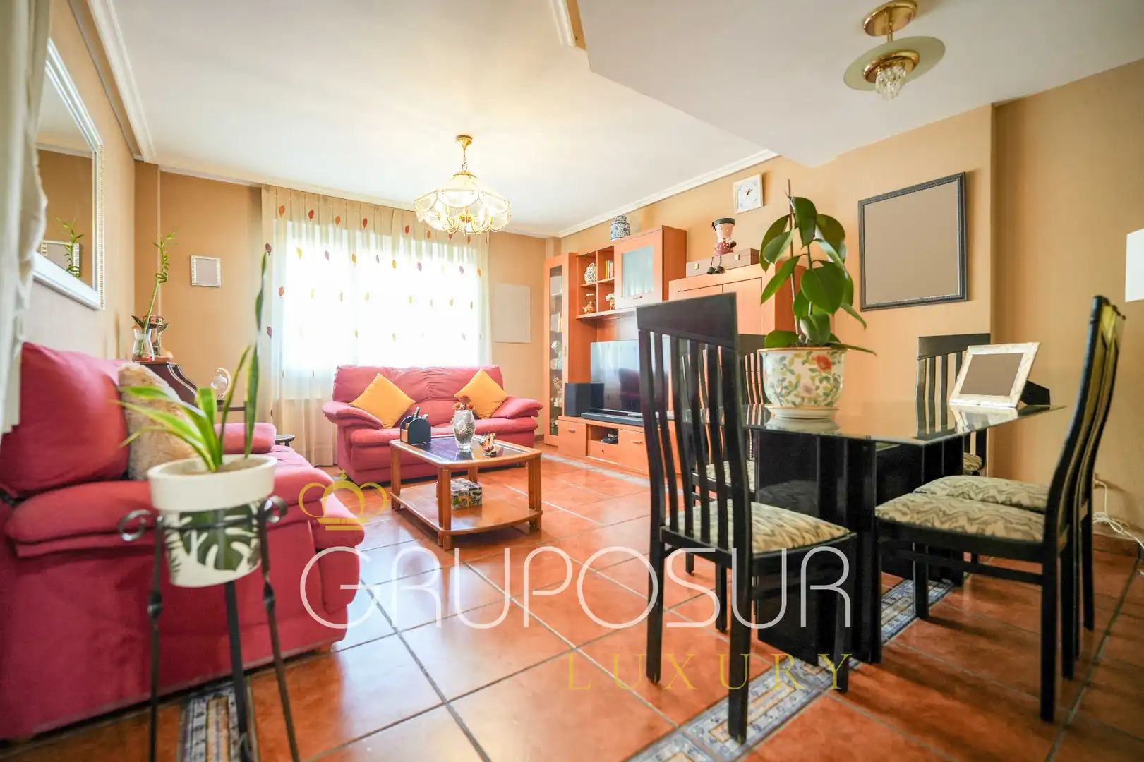 Sala de estar de Casa adosada en venta en La Flecha - Monasterio del Prado