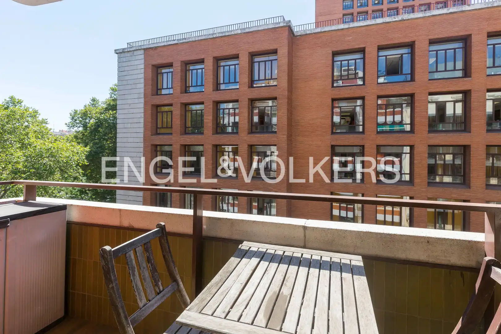 Terrace of Flat for rent in Madrid  with Air Conditioner, Heating and Parquet flooring