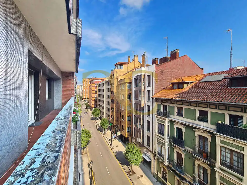 Exterior view of Flat for sale in Gijón   with Heating and Terrace