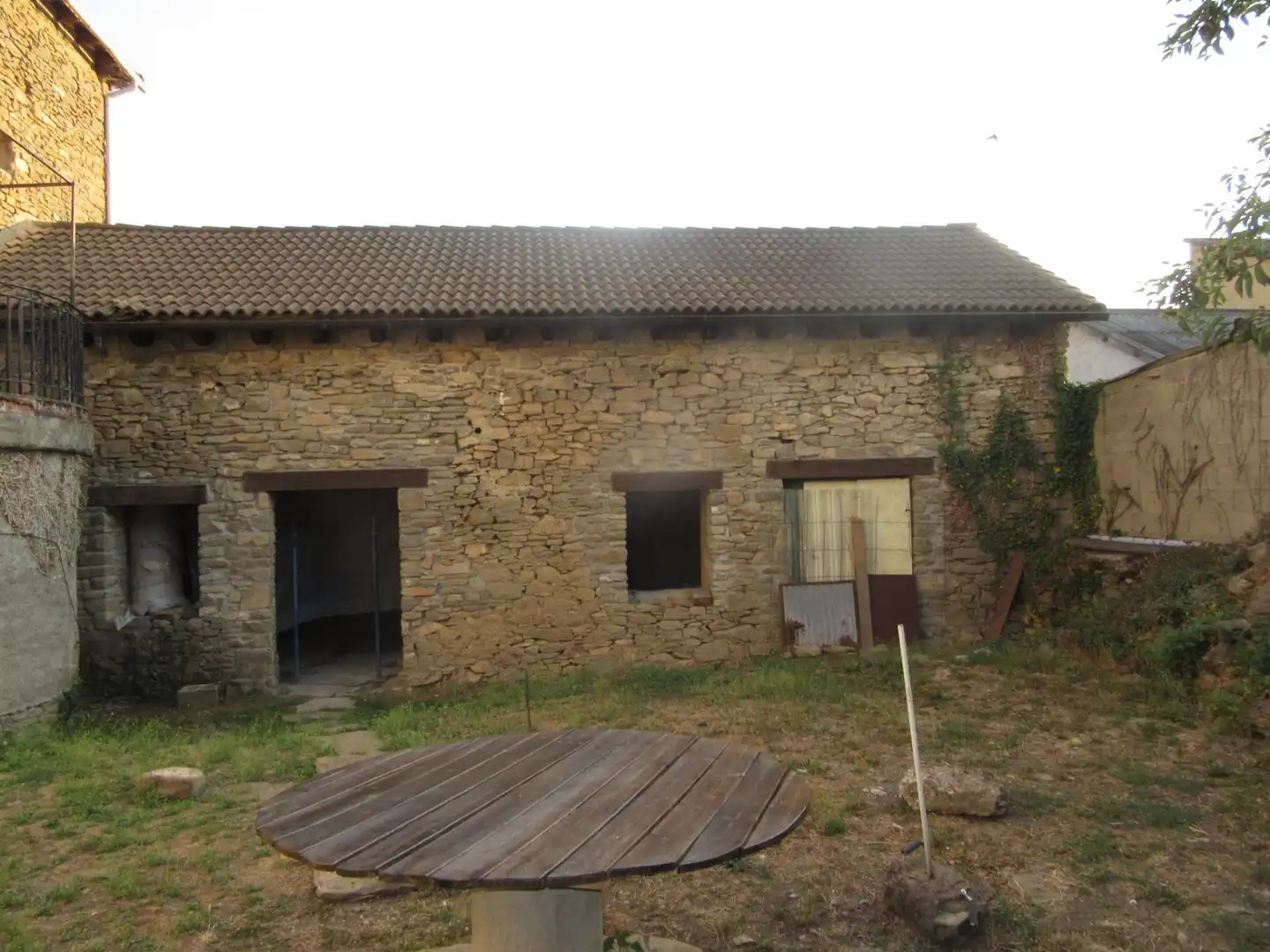 Vista exterior de Casa o chalet en venta en Yebra de Basa con Jardín privado