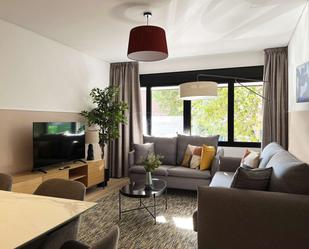 Sala d'estar de Apartament per a compartir en  Madrid Capital amb Aire condicionat i Terrassa