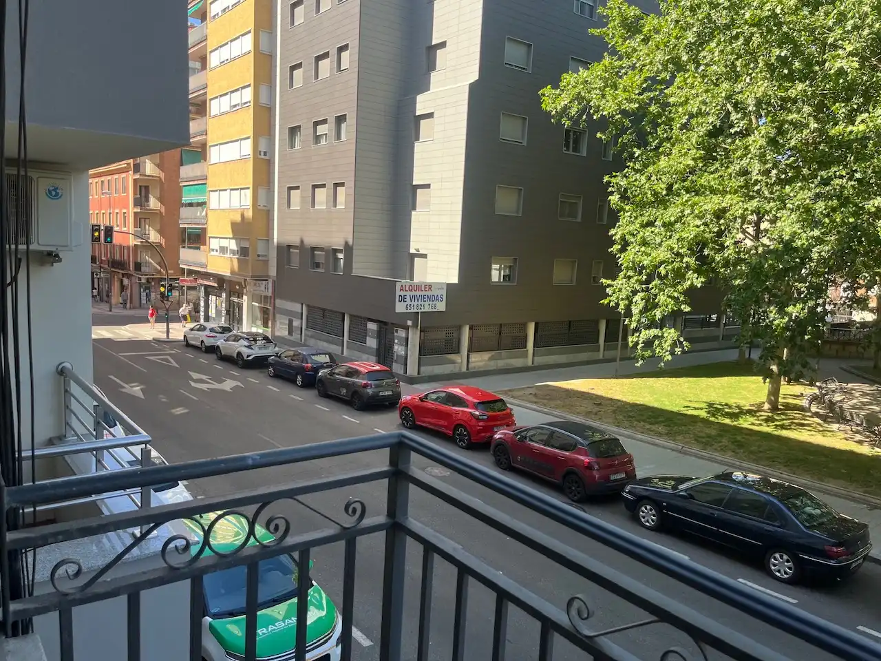 Vista exterior de Piso en venta en Salamanca con Calefacción, Parquet y Amueblado