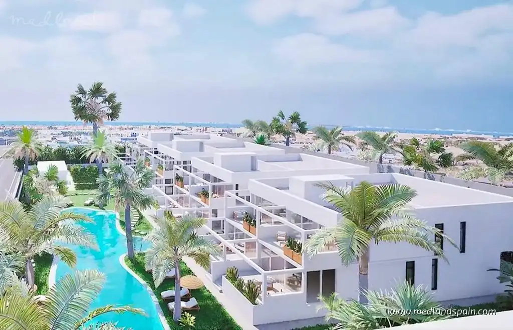 Vista exterior de Apartament en venda en Cartagena amb Terrassa, Traster i Piscina comunitària