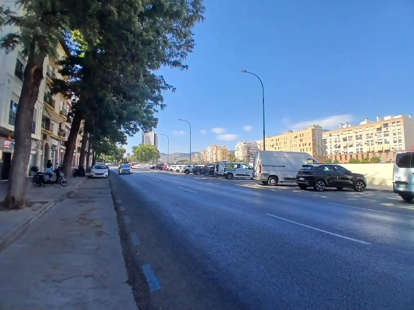 Vista exterior de Piso de alquiler en Málaga con Aire acondicionado y Amueblado