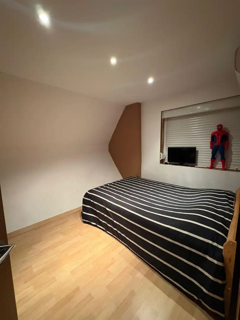 Schlafzimmer von Wohnung zum Verkauf in Málaga mit Klimaanlage, Privatgarten und Balkon